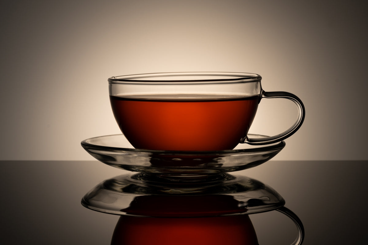a tea cup on a saucer
