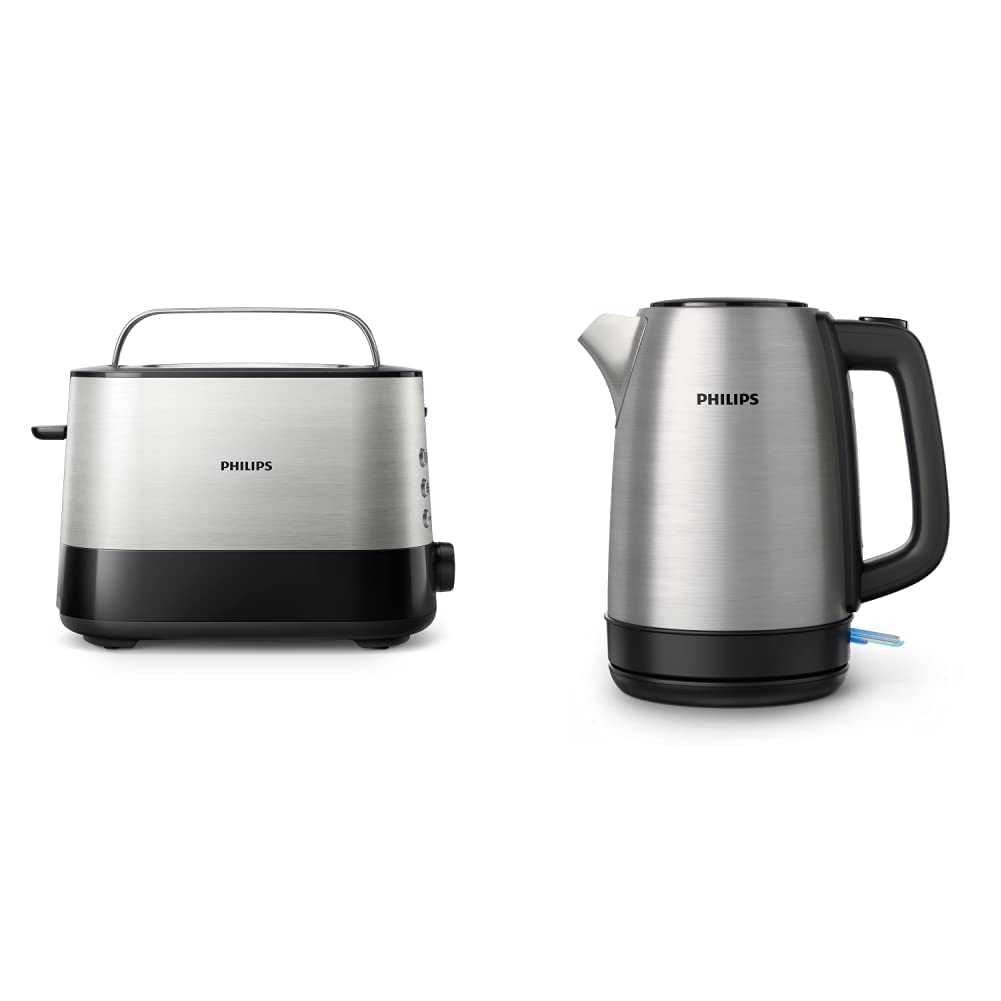 Philips Daily Electric Kettle, 1.7 L, Quick Boil, Stainless Steel