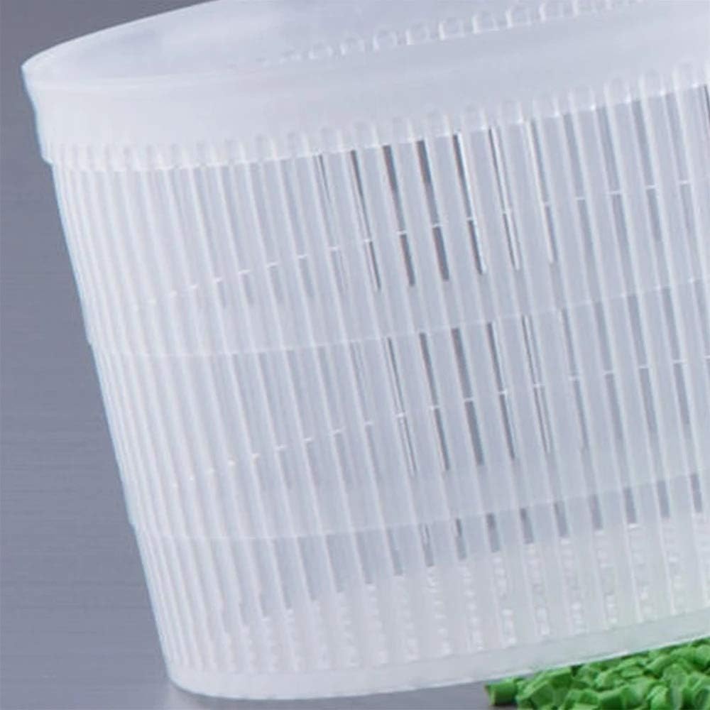 Global Technology 10 Pcs 400/600 g Fuscelle Containers for Cheese Caciotta Ricotta ECC