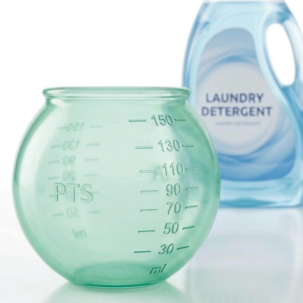 2 Ball Dosing Ball for Detergents, Ball Dispenser, Liquid Detergent, Washing Machine 100% Silicone, Saving for Powder and Liquid Detergents, Scratch-Resistant, Unique, (2 Balls Colour: Blue)