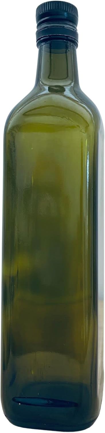 Green Garden 6 x UVAG Dark Glass Marasca Oil Liquor Bottle 750ml with Cap