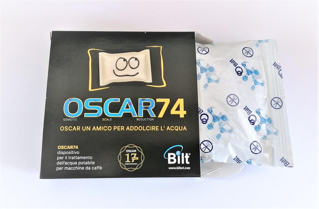 MAUQI Oscar 74 Anti-Limescale Filter Compatible with All Nespresso, DeLonghi, Lavazza, Bialetti Coffee Machines (2 Pieces)