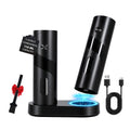 Electric Pepper and Salt Grinder 110ml USB Rechargeable Salt Pepper Mill Spice Grinder with 5 Levels of External Gear Adjustment with Viewing Window