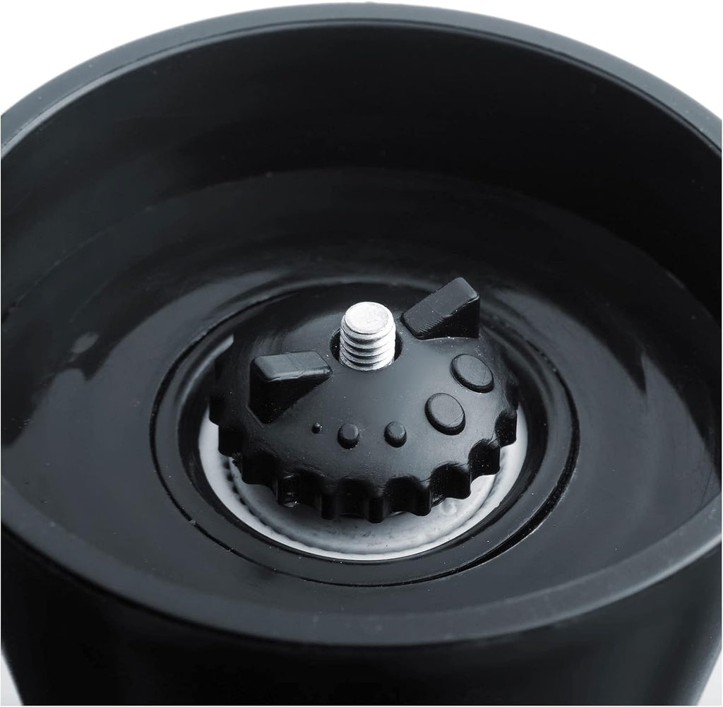 Westmark 63542260 Adjustable Ceramic Spice Grinder Glass/Plastic Black/Silver/Transparent
