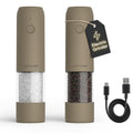 LARS NYSØM Electric Salt and Pepper Mill Set – Automatic USB Rechargeable