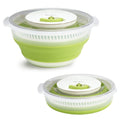 Moulinex Classic Centrifuga per insalata 5 L (5/7 peri), lavabile in lavastoviglie, Essa la insalata in modo semplice e veloce, pulsante stop, prodotto in Francia K1690104, prodotto in Francia