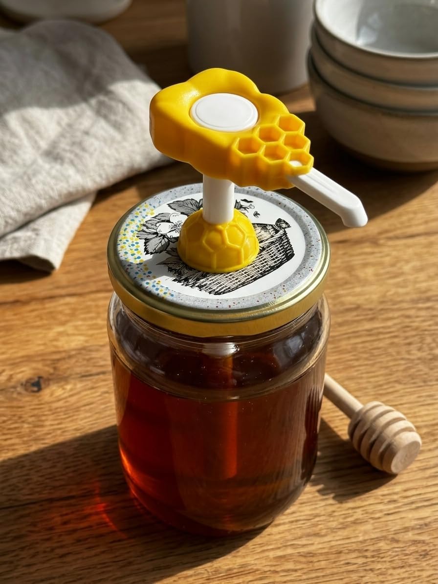 Fiore DOSAMIELE Dispenser in Kit for Honey Certified Italian Quality