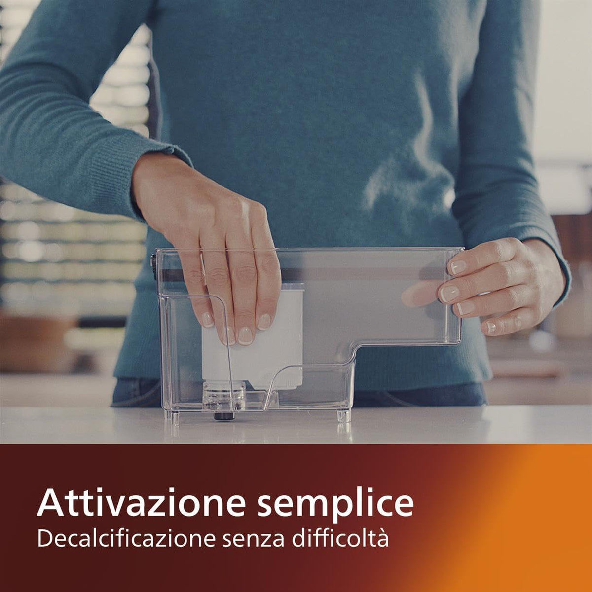 Philips Saeco Filtro Acqua AquaClean, Fino a 5000 Tazze Senza Decalcificare