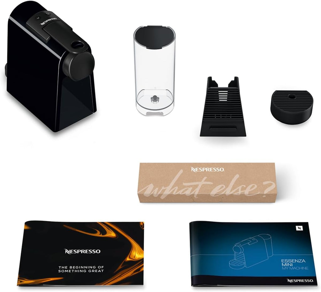 Nespresso Essenza Mini EN85.B, Macchina da Caffè DeLonghi, Nero