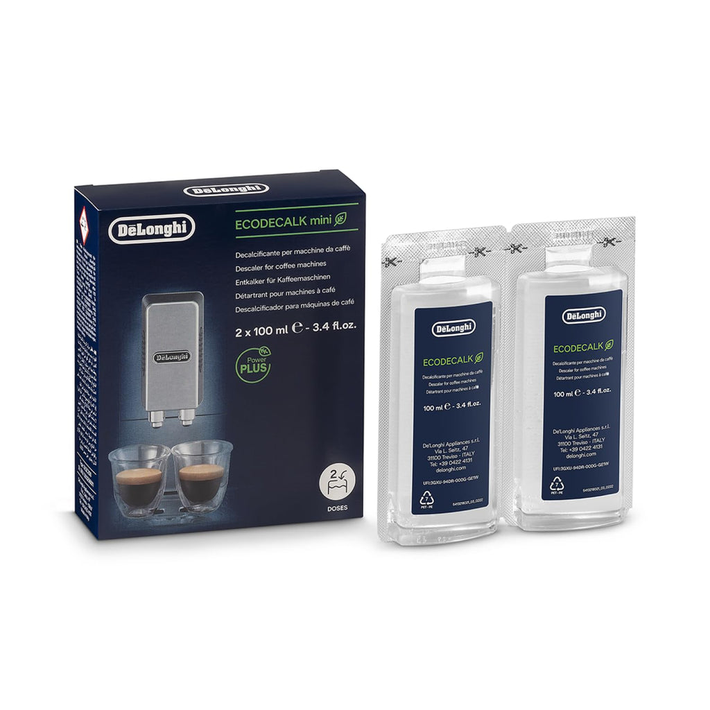 De'Longhi EcoDecalk Decalcificante DLSC500, 5 Dosi di Decalcificazione, Accessorio Manutenzione Macchina da Caffè, Ingredienti di Origine Vegetale, Bottiglia Con 5 Dosi, 500ml