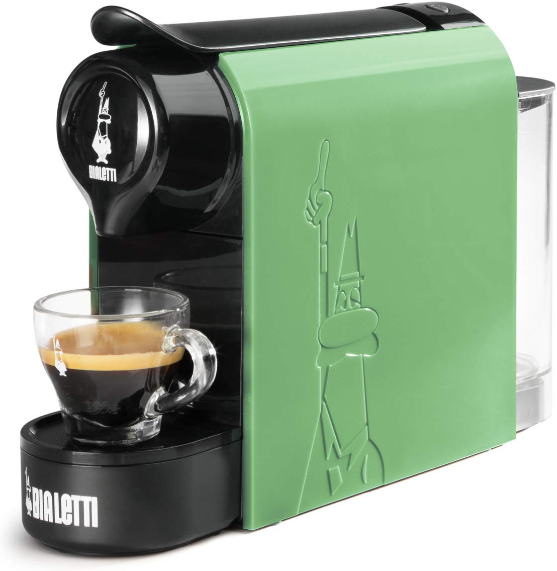 Bialetti Gioia Espresso Machine Including 32 Capsules, Works Only with Capsules, Black