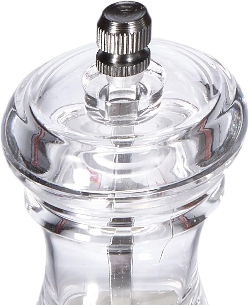 ILSA, Acrylic Pepper Mill Salt Grinder Ceramic 10cm