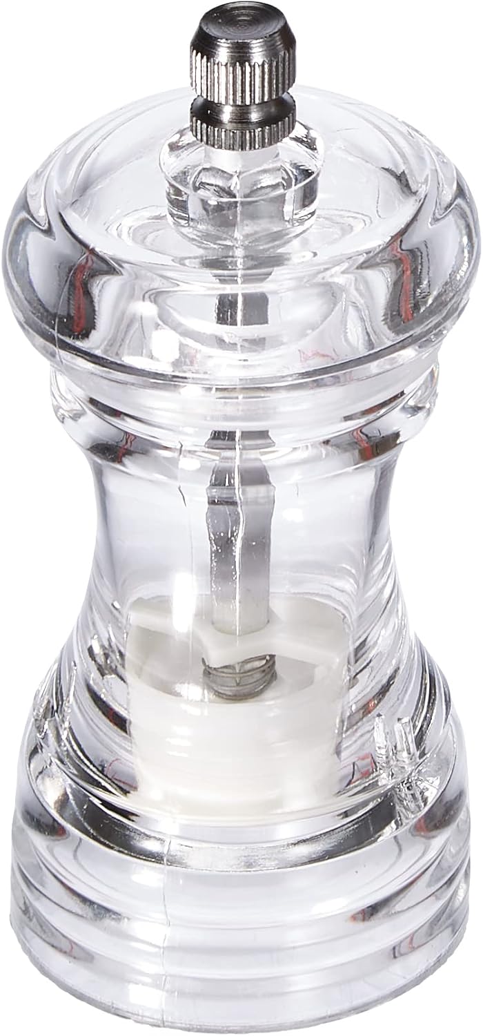 ILSA, Acrylic Pepper Mill Salt Grinder Ceramic 10cm