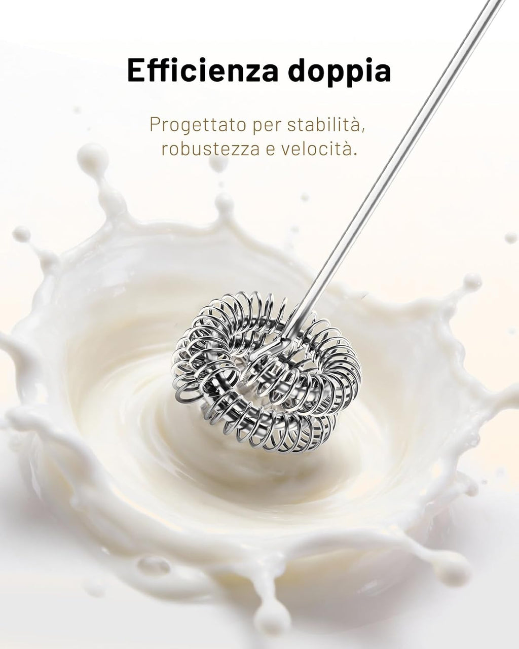 SIMPLETASTE Electric Milk Frother