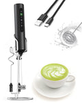 Powerful Electric Milk Frother for Coffee - Mini Blender and Mixer for Latte, Cappuccino, Matcha