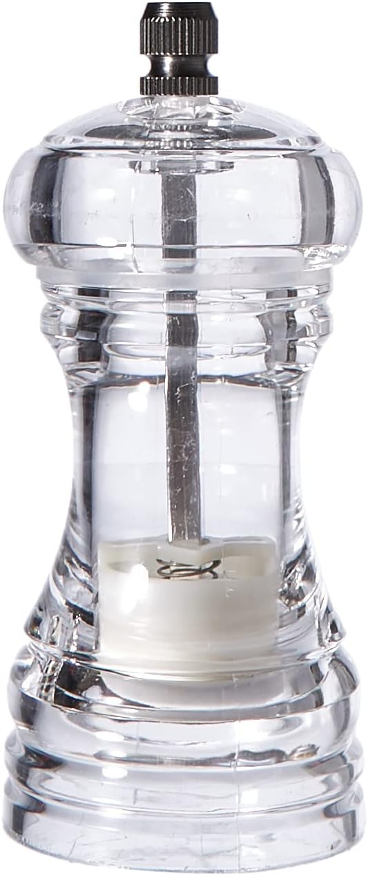 ILSA, Acrylic Pepper Mill Salt Grinder Ceramic 10cm