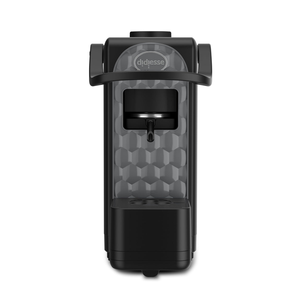 Didiesse DarkSide Espresso Machine, Intense and Aromatic Coffee without sacrificing Practicality and Design, 1.3 L Tank, Low Consumption (650W), Compact and Light – Black