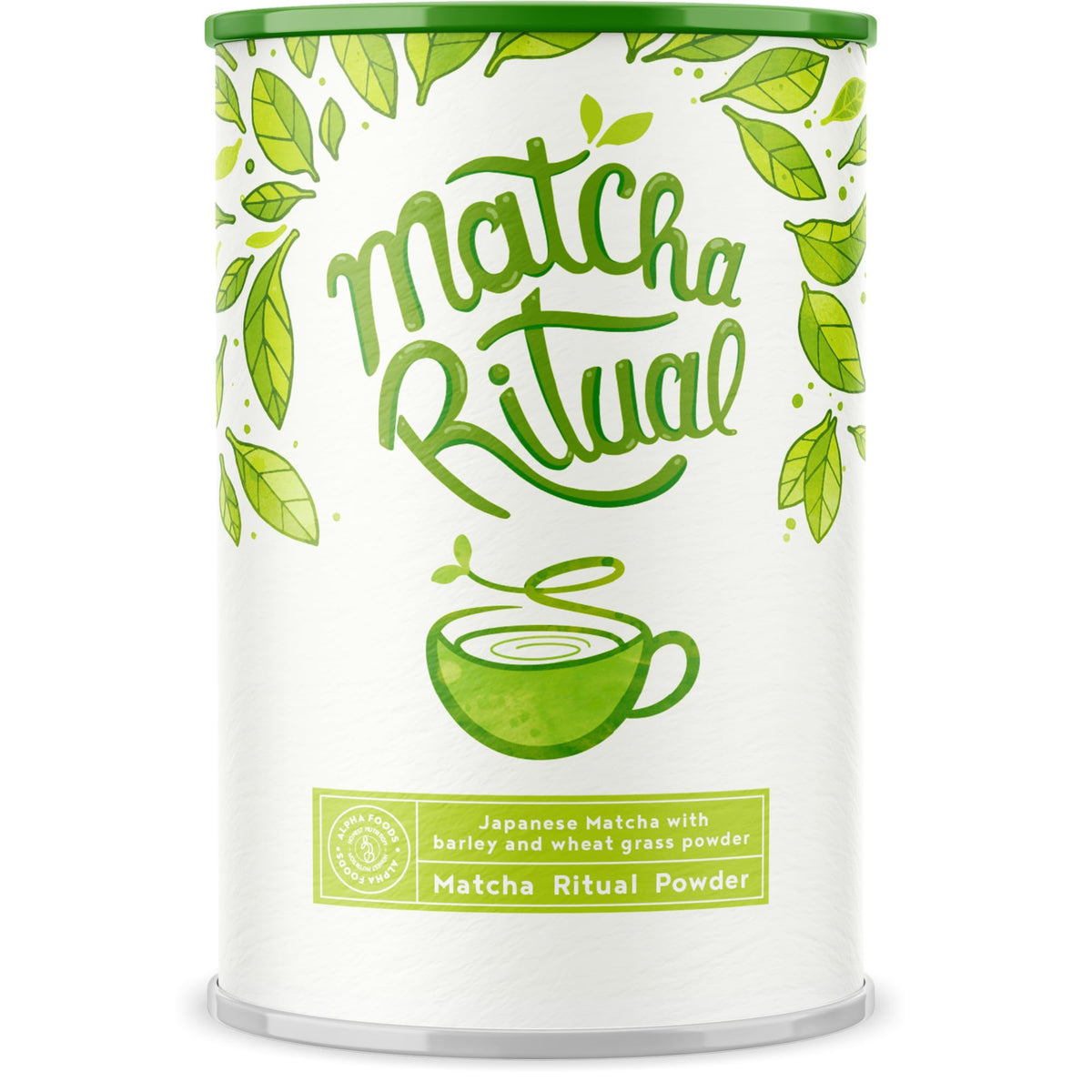 Frullato Proteico | Matcha alla Vaniglia | 600g proteine in polvere | pasto sostitutivo vegano, ricco di vitamine e nutrienti | ideale per colazioni sane | Energia a lungo rilascio | Alpha Foods