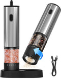 KitchenBoss Electric Pepper Mill 2 Set 2 ml USB-C Charging