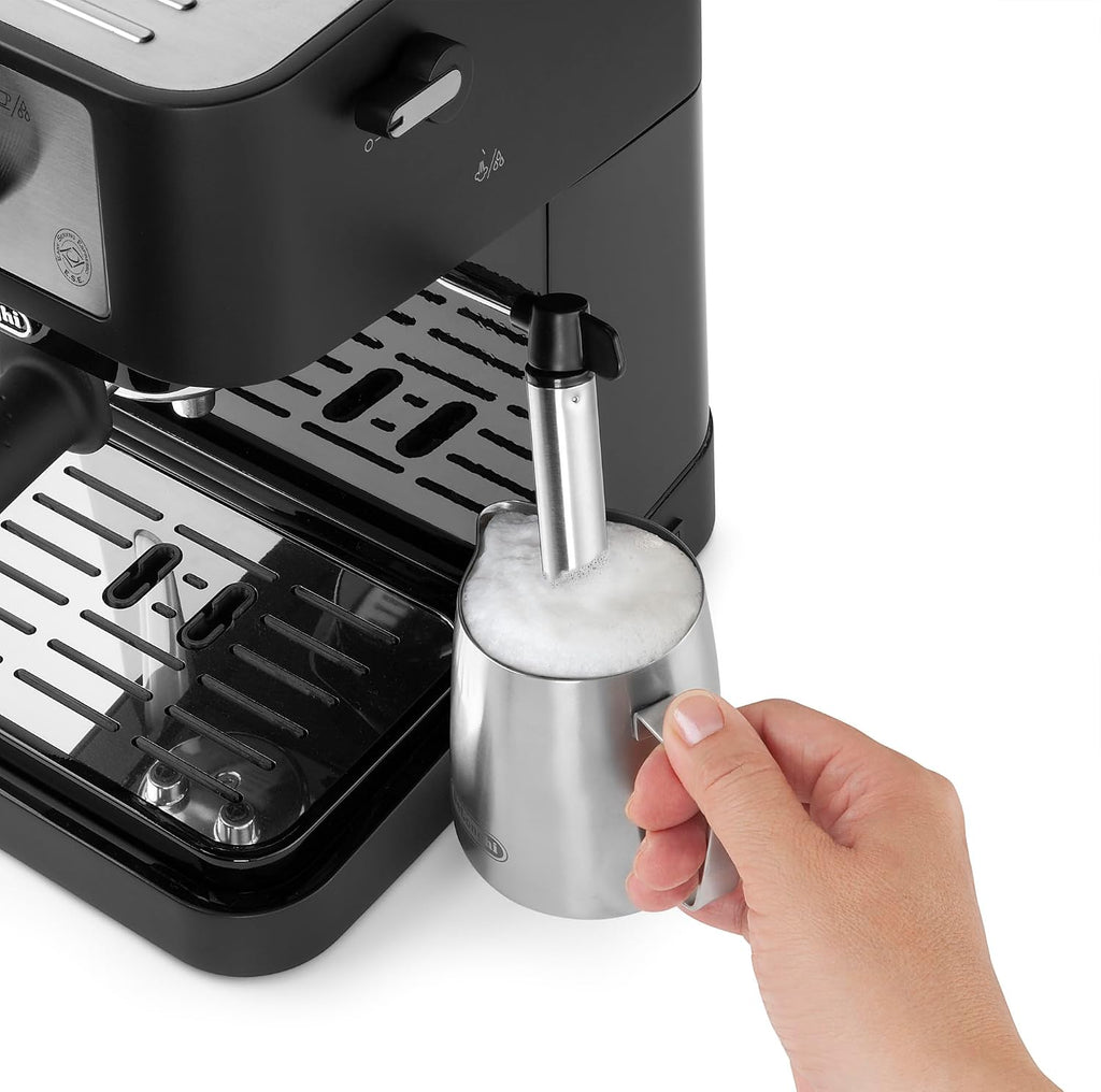 De'Longhi EC260.BK Coffee Machine for Powder or Pods E.S.E. Manual Milk