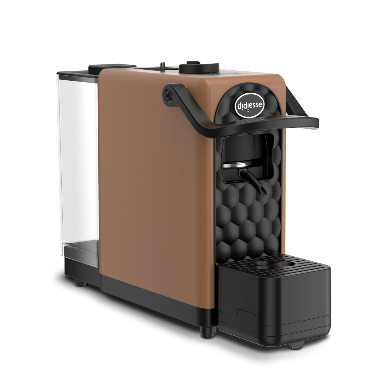 Didiesse DarkSide Espresso Machine, Intense and Aromatic Coffee without sacrificing Practicality and Design, 1.3 L Tank, Low Consumption (650W), Compact and Light – Black