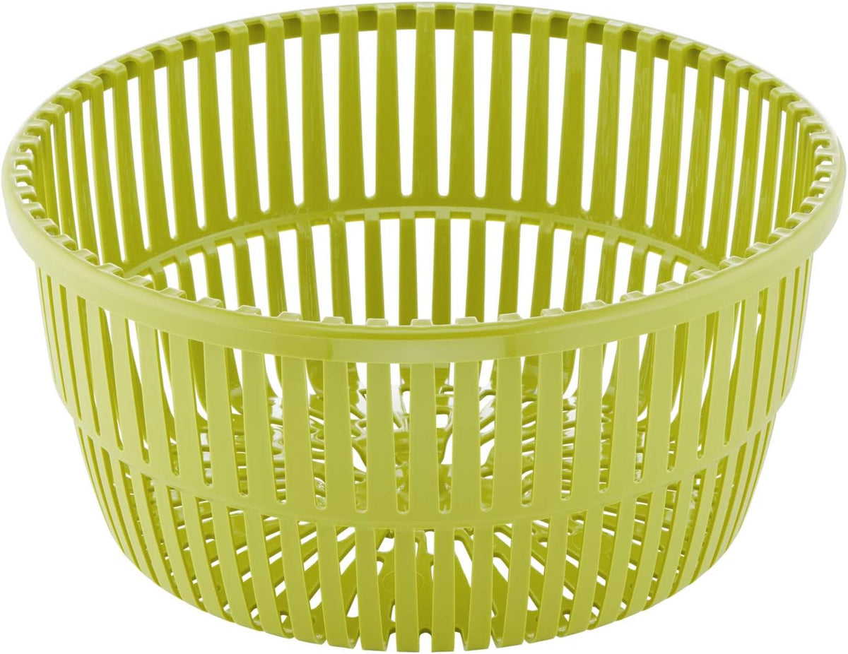 Moulinex Classic Centrifuga per insalata 5 L (5/7 peri), lavabile in lavastoviglie, Essa la insalata in modo semplice e veloce, pulsante stop, prodotto in Francia K1690104, prodotto in Francia