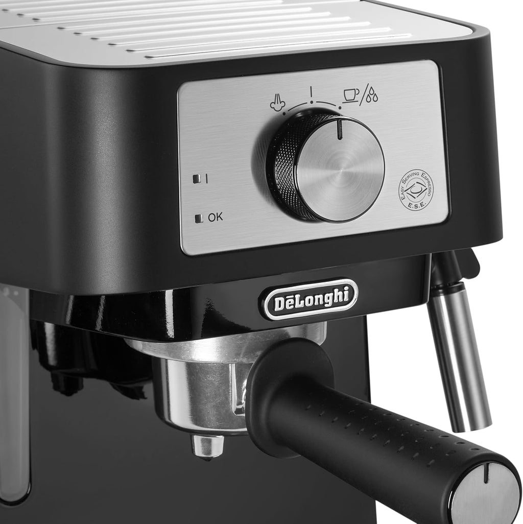 De'Longhi EC260.BK Coffee Machine for Powder or Pods E.S.E. Manual Milk