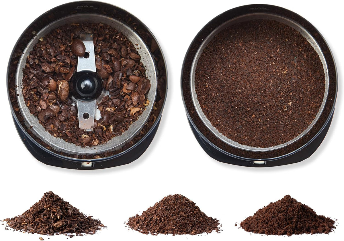 Amazon Basics Stainless Steel Electric Coffee Grinder