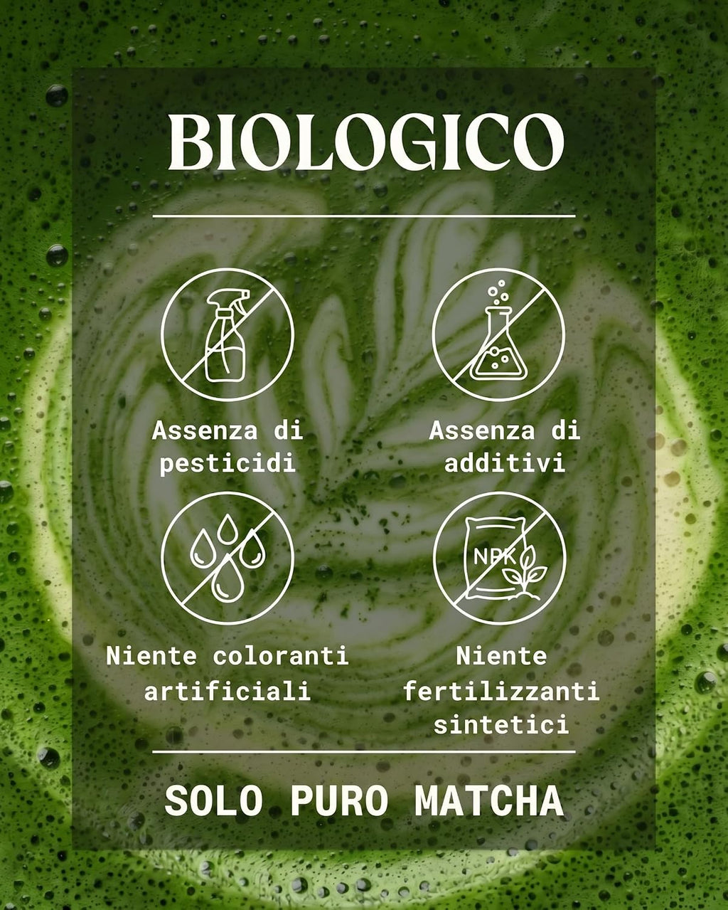NaturaleBio Matcha Premium Giapponese Bio in Polvere con L-Teanina