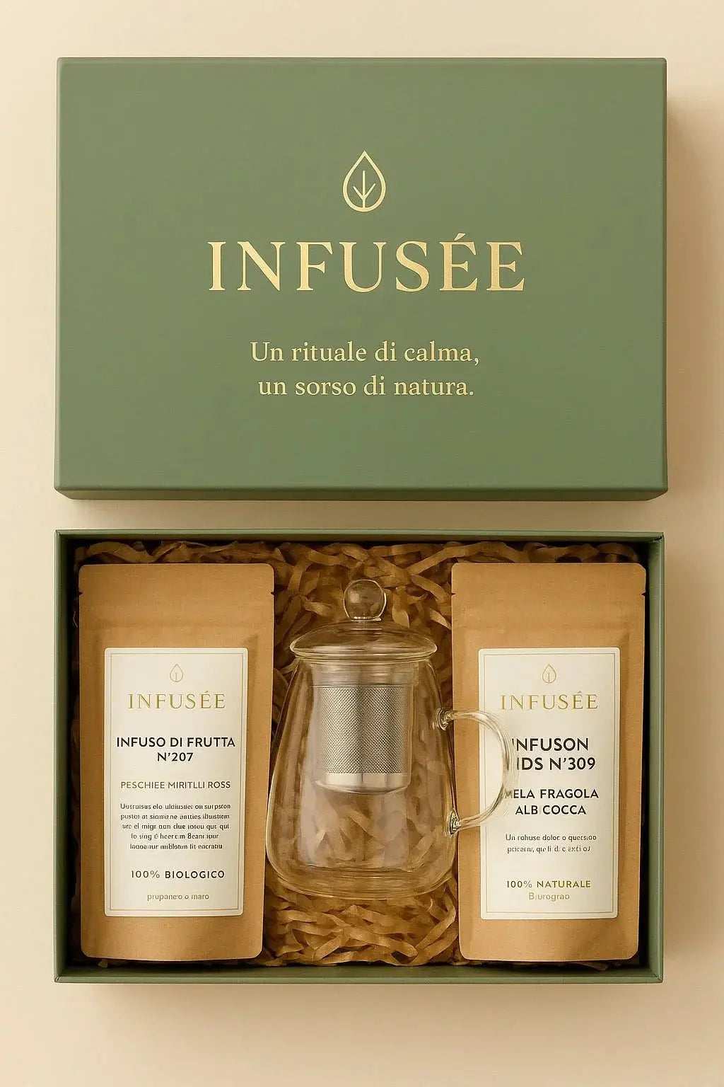 Set regalo di tisane ai frutti di bosco