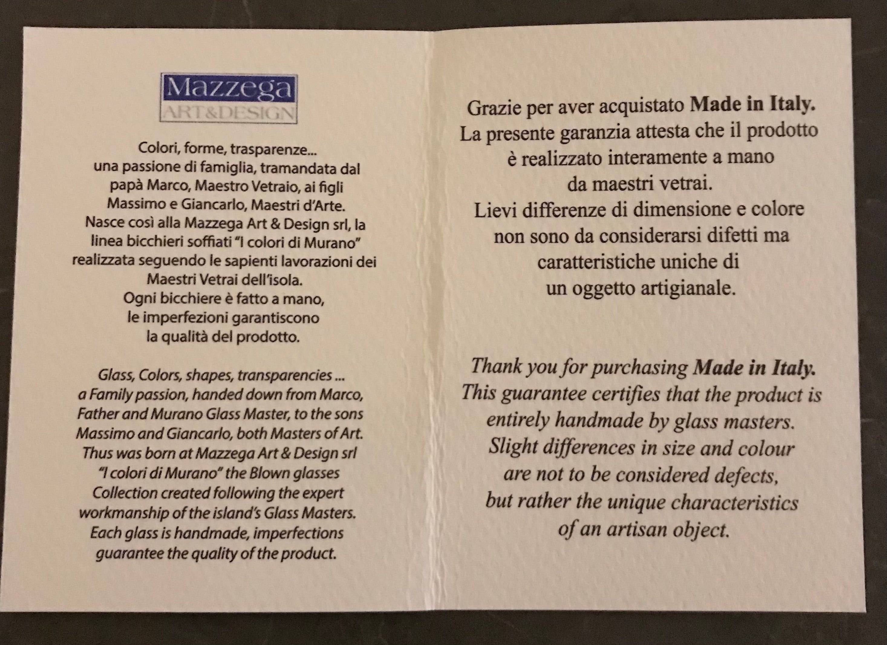 1 Vaso in Vetro Avventurina Soffiato e Lavorato a Mano di Murano,Tesori da collezione