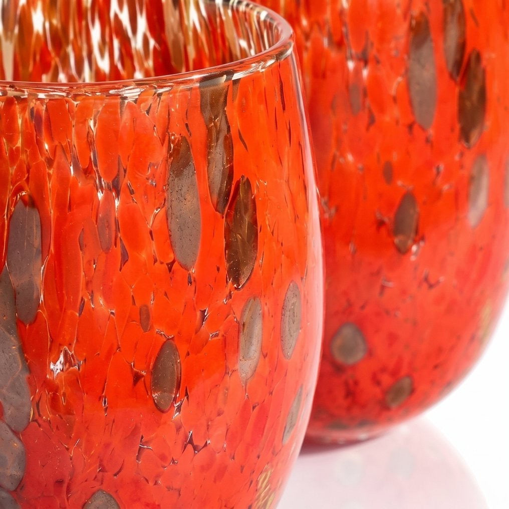 Calici da Vino “I Colori di Murano” -  Made in Italy: Tesori da Collezione